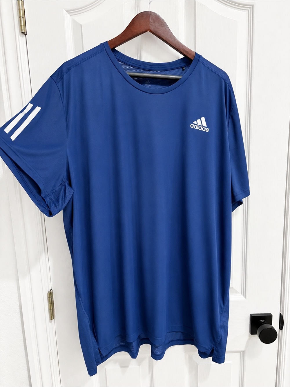 NWOT Adidas On The Run Navy Running Tee | 3XL